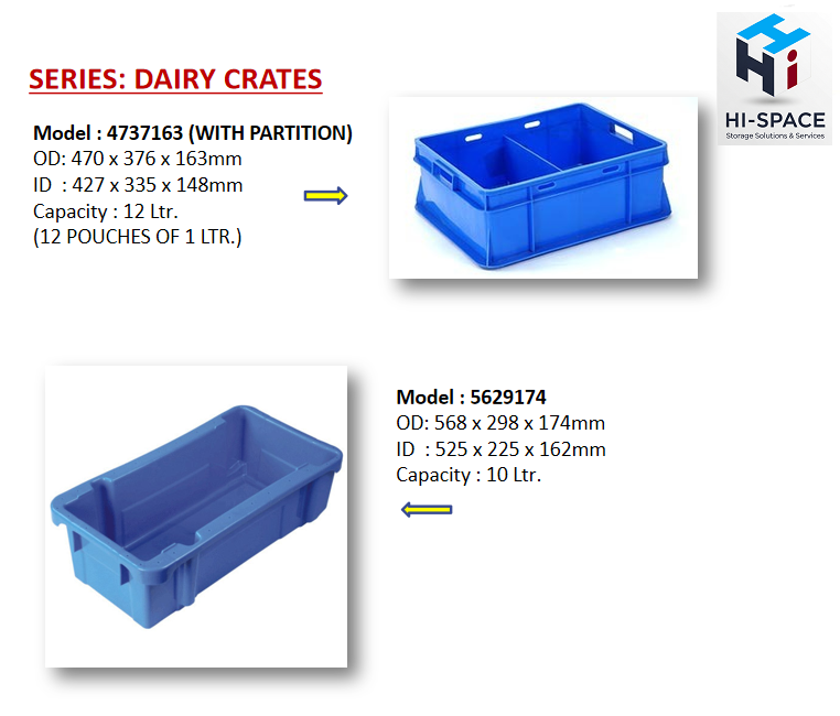 crates dairy