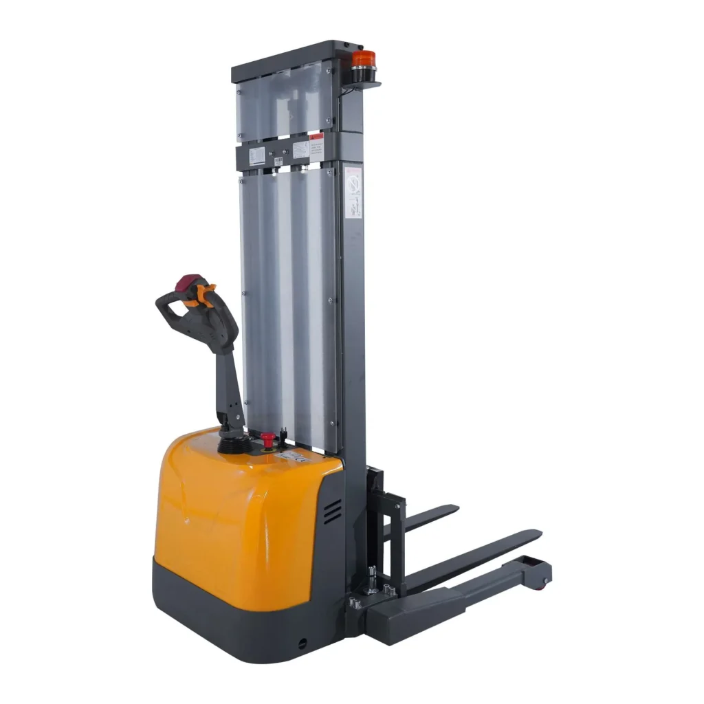 powered forklift full electric walkie stacker 3300lbs cap. straddle legs.118 lifting local pick up a 3047 01